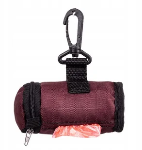 Happet Etui na woreczki na odchody Burgund - Woreczki na psie odchody - miniaturka - grafika 2