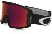 Gogle narciarskie - Oakley Gogle line miner inferno matte black|prizm torch iridium GOGLE LINE MINER INF MAT BK PRIZM TORCH - miniaturka - grafika 1