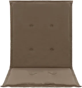 vidaXL Poduszki na krzesła ogrodowe, 4 szt., taupe, 100x50x3 cm - Poduszki ogrodowe - miniaturka - grafika 4