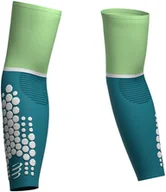 Ściągacze i opaski sportowe - COMPRESSPORT Rękawki kompresyjne ARMFORCE ULTRALIGHT Enamel - miniaturka - grafika 1