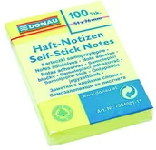 Etykiety samoprzylepne i bloki etykiet - Donau Karteczki samop. EKO 51x76mm - miniaturka - grafika 1