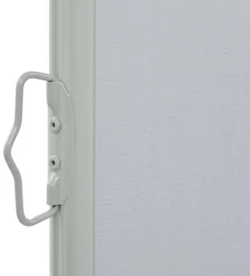 vidaXL Tarasowa, zwijana markiza boczna, 140 x 300 cm, szara vidaXL - Markizy - miniaturka - grafika 4