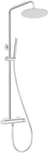 Deante Arnika Zestaw prysznicowy natynkowy z deszczownicą chrom NAC01QK - Zestawy prysznicowe - miniaturka - grafika 3