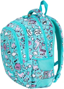 Dwukomorowy plecak St.Right 19L Pastelowe Lamy - Plecaki - miniaturka - grafika 4