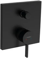 Baterie podtynkowe - Hansgrohe Finoris Bateria wannowo-prysznicowa podtynkowa czarny mat 76416670 - miniaturka - grafika 1