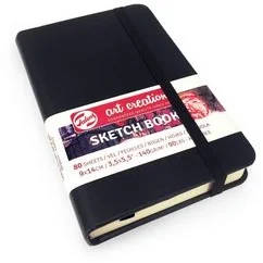 Talens Art Creation, szkicownik, czarny - Podobrazia, bloki, papiery - miniaturka - grafika 2