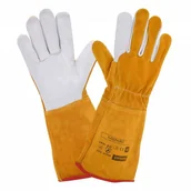 Rękawice robocze - PROCERA X-GEPARD - Rękawice spawalnicze X-GEPARD całoskórzane, długość 35cm - rozm. 10. - miniaturka - grafika 1