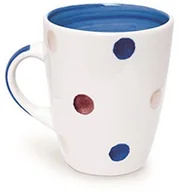 Kubki - Excelsa punktach Mug 300 ML, ceramika, czerwony/zielony/niebieski, 9 x 9 x 11 cm 47838 - miniaturka - grafika 1