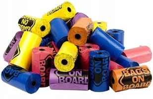 B.o.b Woreczki Rainbow 1 rolka 14 szt - Woreczki na psie odchody - miniaturka - grafika 2