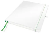 Szkolne artykuły papiernicze - Leitz Notatnik Complete w formacie iPada w linie, oprawa twarda - biały 44740001 - miniaturka - grafika 1