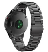 Akcesoria do smartwatchy - BEST BRANSOLETA STAINLESS DO GARMIN FENIX 3 / 3HR / 5X / 5X PLUS / 6X / 6X PRO + IMADŁO - miniaturka - grafika 1