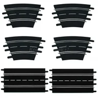 Tory, garaże, parkingi - Carrera Zestaw do rozbudowy 2 proste 4 zakręty 1/30° - miniaturka - grafika 1