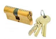 Zamki i wkładki - LOB Wkładka bębenkowa ARES WA54 40/55 mosiądz - miniaturka - grafika 1