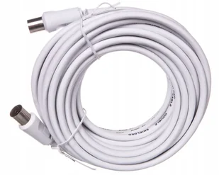 Przewód antenowy Iec 7,5m biały 11513 - Akcesoria TV-SAT - miniaturka - grafika 2