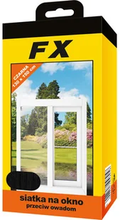 Bros Siatka na okno  FX 130 x 150 cm czarna - Klamki - miniaturka - grafika 3