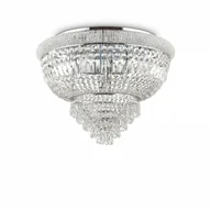 Lampy sufitowe - Ideal Lux Plafon Dubai 243566 kryształowa lampa sufitowa w kolorze chromu 243566 - miniaturka - grafika 1