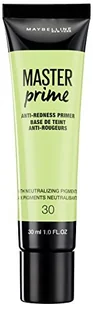 Maybelline Master Prime baza zmniejszająca zaczerwienienia 30 ml - Bazy pod makijaż - miniaturka - grafika 2