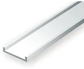 Listwy i profile - EVERGREEN EVERGREEN 500262 profil U, 350x2,0x0,97 mm, 4 sztuki, wielokolorowy EGP262 - miniaturka - grafika 1