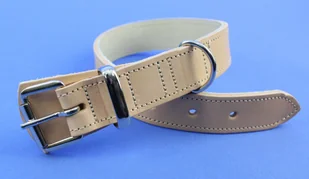 WIREX (PL) Solidna Obroża Dla Psa Jucht Skóra Naturalna 35 mm / 58 cm WIREX (PL) - Obroże dla psów - miniaturka - grafika 5