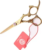 Nożyczki fryzjerskie - WOLF WOLF Degażówki fryzjerskie do strzyżenia włosów 6,0" DIAMOND N833 - miniaturka - grafika 1