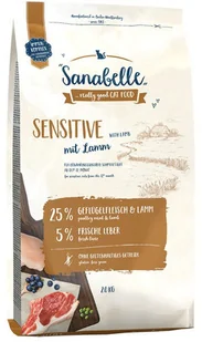 Sanabelle Sensitive, jagnięcina - 2 kg - Sucha karma dla kotów - miniaturka - grafika 2