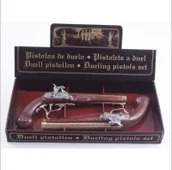 Repliki - broń - Hiszpania Zestaw pistoletów pojedynkowych kapiszonowych k1110-2L - miniaturka - grafika 1