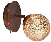 Lampy ścienne - Paul Neuhaus Rustykalny kinkiet rdza włącznik - Kreta - miniaturka - grafika 1