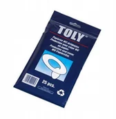 Akcesoria turystyczne - Nakładki na toaletę jednorazowe Toly Wc 25 szt. - miniaturka - grafika 1