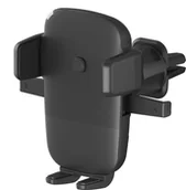 Ładowarki samochodowe - Platinet Ładowarka WIRELESS CAR CHARGER 10W &amp HOLDER AIR VENT MANGO BLACK [45456] PUCHMB - miniaturka - grafika 1