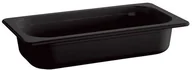 Pojemniki i kosze gastronomiczne - APS Pojemnik GN z melaminy | GN 1/4 | czarny | gł. 65 - 100 mm 83750 - miniaturka - grafika 1