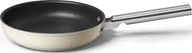 Patelnie - Smeg Patelnia 50's Style 24 cm kremowa CKFF2401CRM - miniaturka - grafika 1