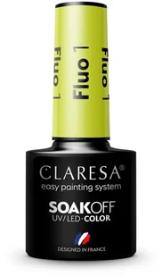 CLARESA CLARESA lakier hybrydowy FLUO 1 -5g 5903819803729 - Lakiery hybrydowe - miniaturka - grafika 3
