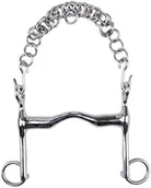 Akcesoria jeździeckie - HKM reitka ndare ze stali nierdzewnej, 16 MM, belki 5 cm, m 9884-0302 - miniaturka - grafika 1