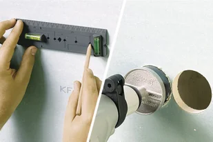 Wolfcraft Szablon do puszek prądowych WF4050000 - Inne urządzenia budowlane - miniaturka - grafika 5