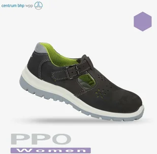 PPO Strzelce Opolskie Sandały bezpieczne model 281 - Obuwie robocze - miniaturka - grafika 2