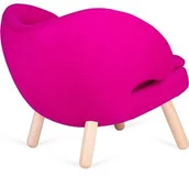 Fotele - MeblujDom Fotel FLAMINGO Różowy JH-043.FUKSJA.14 - miniaturka - grafika 1