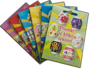 CHEMIKOL Kalkomania do jajek (12 szt) - Pozostałe akcesoria świąteczne - miniaturka - grafika 2