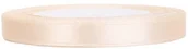 Pasmanteria - PartyDeco Tasiemka satynowa, kremowa, 6 mm / 25 m TS6-079 - miniaturka - grafika 1