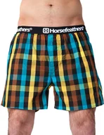Bielizna sportowa męska - Horsefeathers bielizna męska APOLLO BOXER SHORTS brown) - miniaturka - grafika 1
