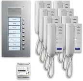 Domofony - TCS prepack 8 przycisków Up, ppu08 EN/02 - miniaturka - grafika 1