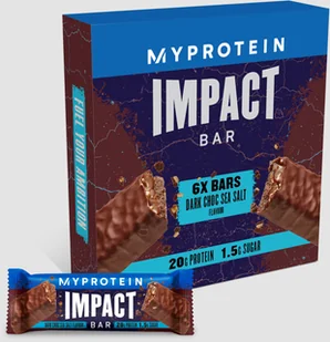 Myprotein Baton Impact Protein Bar - Ciemna Czekolada z Solą Morską - Odżywki białkowe - miniaturka - grafika 2