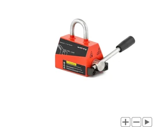 STEINBERG Podnośnik magnetyczny - przedmioty płaskie: 1500 kg / przedmioty okrągłe: 750 kg STEINBERG 10030977 SBS-PML-1500N 10030977 SBS-PML-1500N - Pozostałe wyposażenie warsztatu - miniaturka - grafika 8