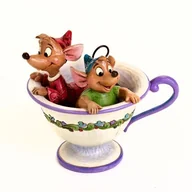 Serwisy do kawy i herbaty - Unbekannt Zestaw do herbaty Tea for Two jaq Gus myszy filiżanka Cinderella Jim Shore Disney Traditions 4016557 4016557 - miniaturka - grafika 1