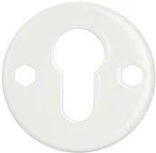 Szyldy i rozety - Domino Rozeta Econom na wkładkę biały - miniaturka - grafika 1