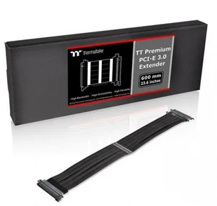 Thermaltake AC-045-CN1OTN-C1 PCI Express Extender, PCIe 16 X, czarnym przewodem, czarny 600mm AC-050-CO1OTN-C1 - Kable komputerowe i do monitorów - miniaturka - grafika 7