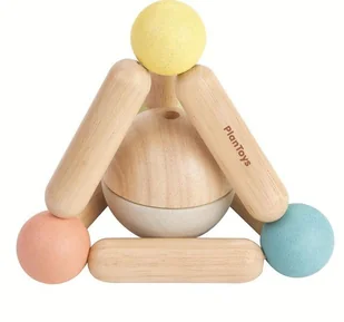 Plan Toys grzechotka Piramidka - Grzechotki dla dzieci - miniaturka - grafika 2