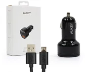 Ładowarki samochodowe - Aukey Ładowarka samochodowa CC-Y1 33W z USB Quick Charge 3.0 i USB-C - czarny LAAK000CCY1BLK000 - miniaturka - grafika 1
