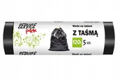 Worki na śmieci - Worki na Śmieci LD 120l 5szt Service Pack z Taśmą - miniaturka - grafika 1