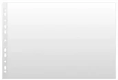 Artykuły biurowe - Donau Koszulka na dokumenty pozioma A3 przeźroczysty 120um 1762095-00)OP.50SZT - miniaturka - grafika 1