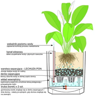 Lechuza Doniczka CLASSICO LS 35/33 espresso metalik CLASSICO LS 35 ESPRE - Donice - miniaturka - grafika 3
